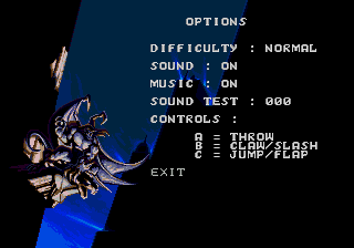 Gargoyles [Cardboard Box] screenshot 4 for Sega Genesis